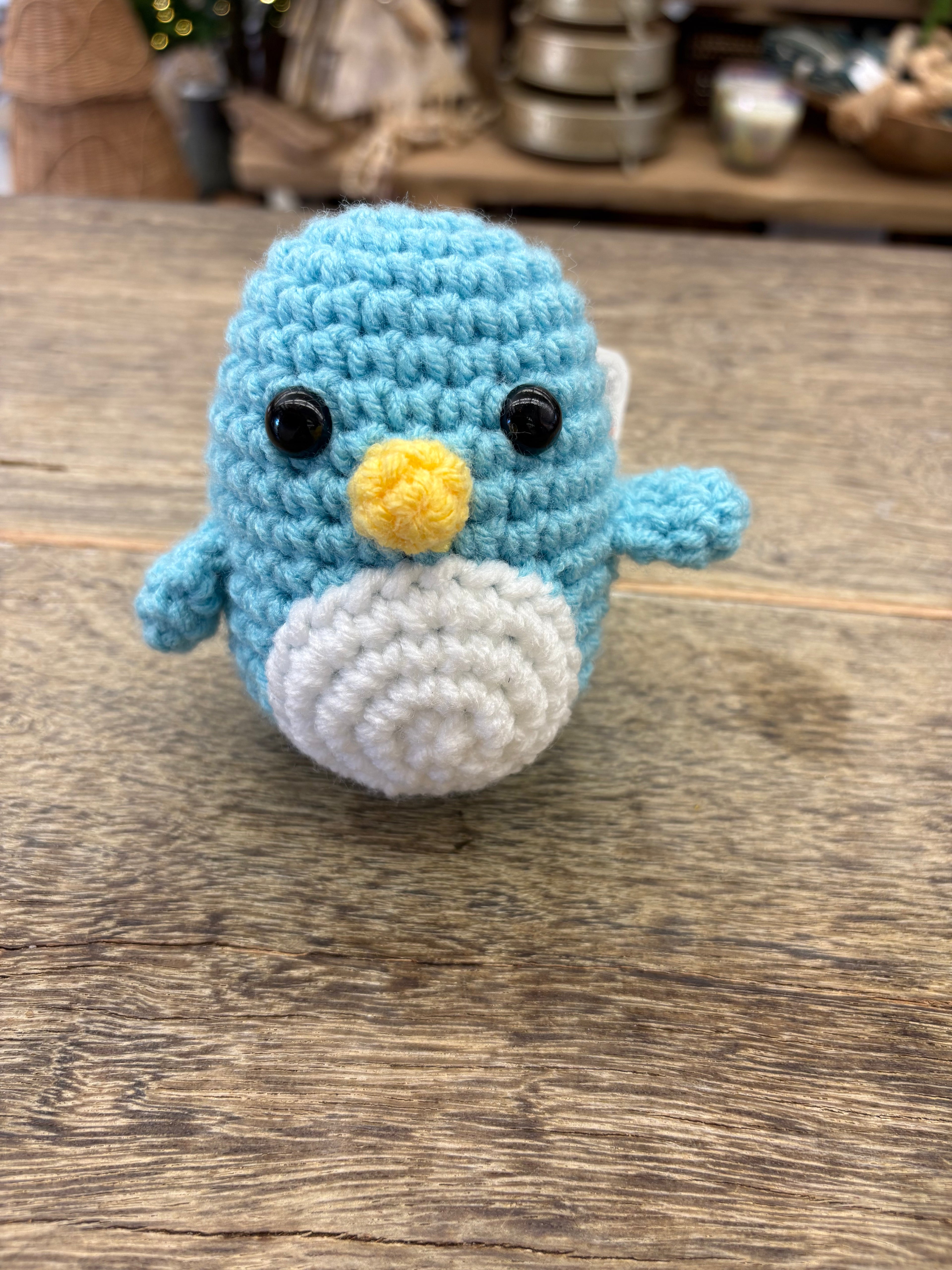 Crochet Penguin - Pearl Threads